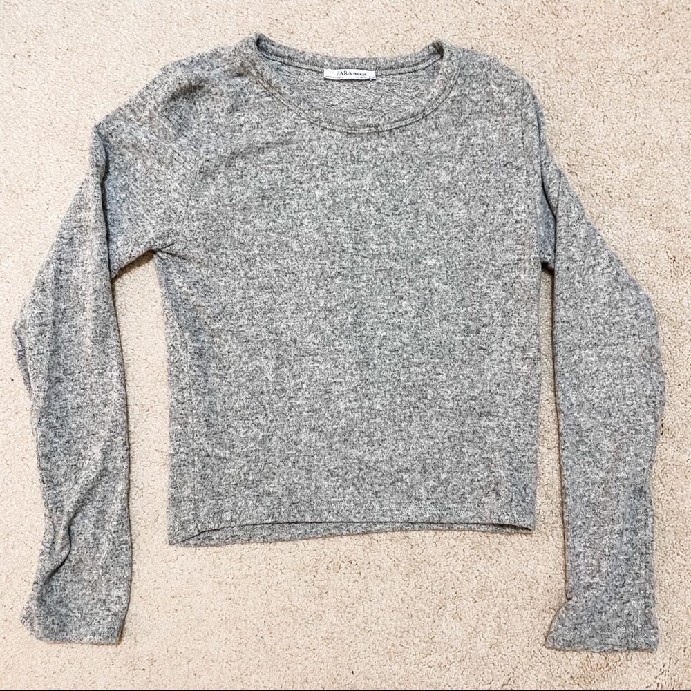 ZARA Cropped Sweater